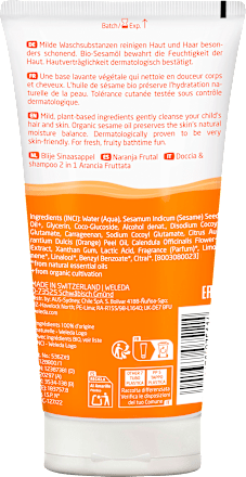 Duschgel & Shampoo 2in1 Fruchtige Orange WELEDA