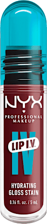Lipgloss Lip IV Hydrating Gloss Stain 14 Mauve N Moist!  NYX PROFESSIONAL MAKEUP