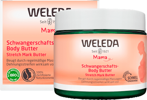 Körperbutter Schwangerschaft WELEDA Mama