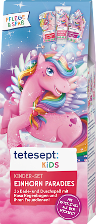 Badezusatz Kinder-Set Einhorn Paradies tetesept: KIDS