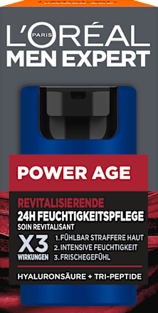 Power Age 24H Feuchtigkeitspflege L'ORÉAL PARiS MEN EXPERT