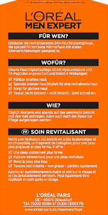 Power Age 24H Feuchtigkeitspflege L'ORÉAL PARiS MEN EXPERT