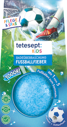 Badzusatz Badeüberraschung Fußballfieber tetesept: KIDS