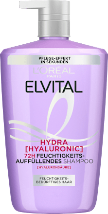 Hydra Hyaluronic 72H Feuchtigkeitauffüllendes Shampoo L'ORÉAL PARiS ELVITAL