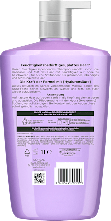 Hydra Hyaluronic 72H Feuchtigkeitauffüllendes Shampoo L'ORÉAL PARiS ELVITAL