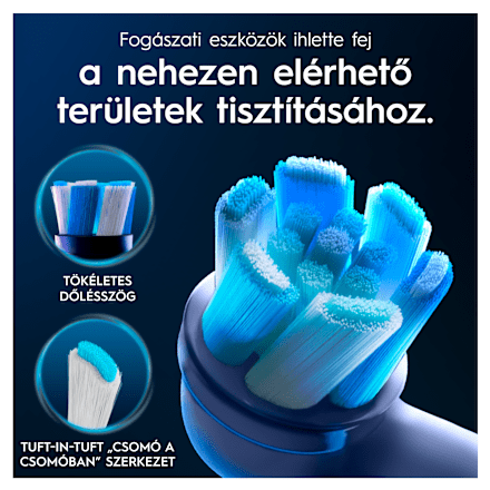 Pótfej iO elektromos fogkeféhez, Ultimate Clean XL Pack Oral-B