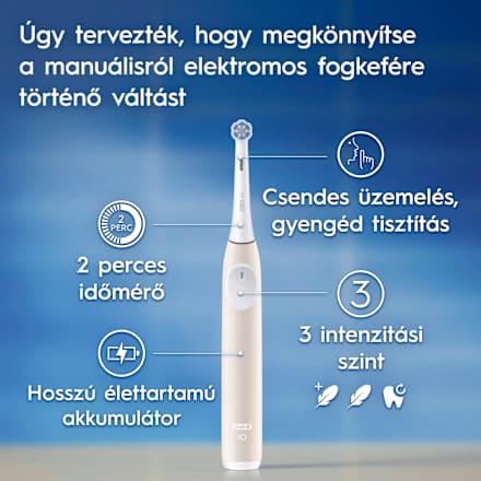 Elektromos fogkefe iO 2 Series Calm Pink Oral-B