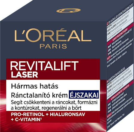 Éjszakai arckrém Revitalift laser x3  L'ORÉAL PARiS REVITALIFT