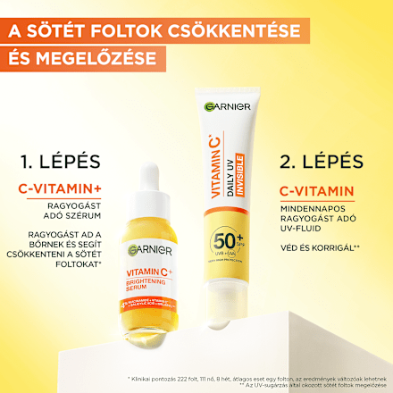 C-Vitamin fluid - Invisible, SPF50+ GARNIER SKIN NATURALS