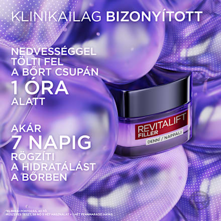 Nappali arckrém Revitalift filler L'ORÉAL PARiS REVITALIFT