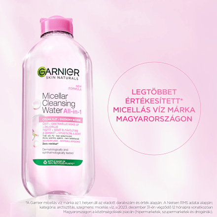 Micellás víz sensitive GARNIER SKIN NATURALS