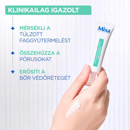 Koncentrált paszta pattanások ellen aknéra hajlamos bőrre Mixa
