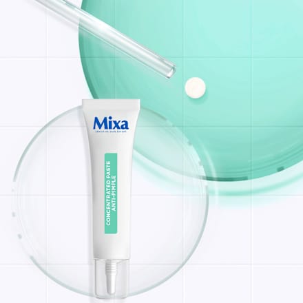 Koncentrált paszta pattanások ellen aknéra hajlamos bőrre Mixa