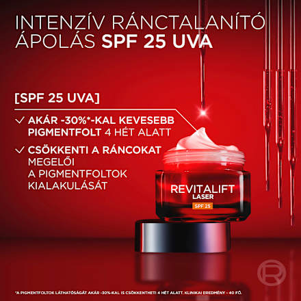 Ránctalanító nappali arckrém, paris revitalift laser renew x3 L'ORÉAL PARiS REVITALIFT