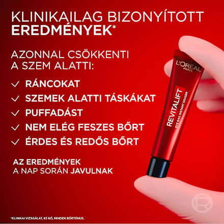 Nappali ápoló a szemek alatti táskákra Revitalift Laser L'ORÉAL PARiS REVITALIFT
