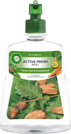 Active fresh utántöltő Erdei tölgy és szantálfa illattal Air Wick