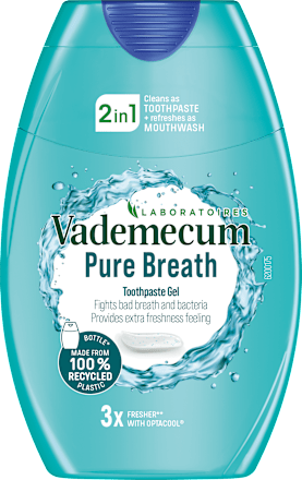 Fogkrém pure breath 2in1 Vademecum
