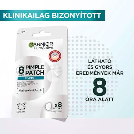 Pattanás tapasz Pimple Patch BHA-val GARNIER PureActive