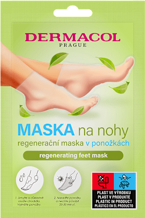 regenerační maska na nohy v ponožkách Dermacol