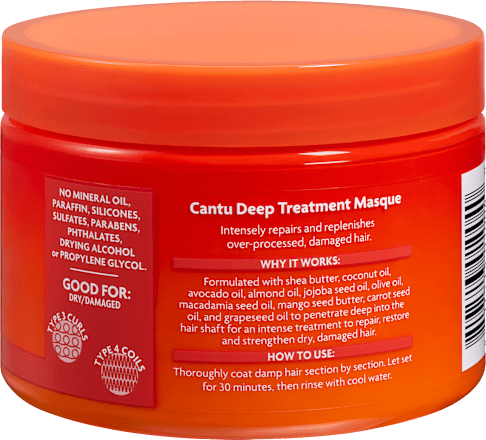 Mască pentru păr hidratantă cu unt de shea cantu