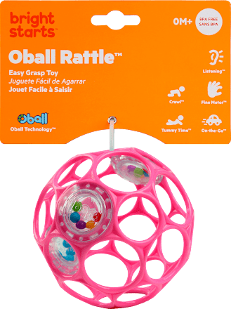 Rattle hračka 0m+, seafoam Oball