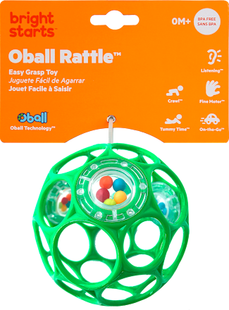 Rattle hračka 0m+, seafoam Oball