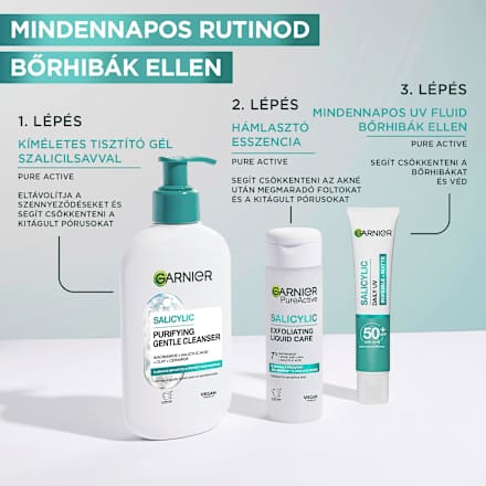 Pure active tisztító gél hialuronsavval GARNIER PureActive