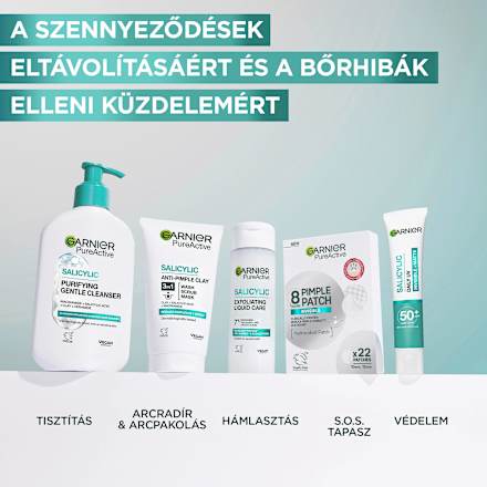 Pure active tisztító gél hialuronsavval GARNIER PureActive