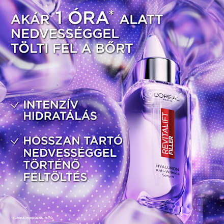 Revitalift filler szérum, hyaluronnal L'ORÉAL PARiS REVITALIFT