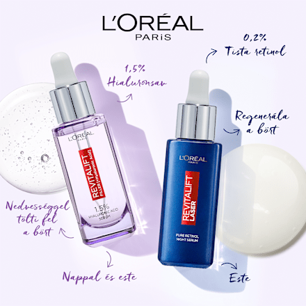 Revitalift arcszérum retinollal L'ORÉAL PARiS REVITALIFT