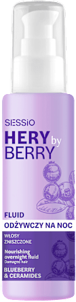 Fluid odżywczy do włosów na noc Hery by Berry, włosy zniszczone SESSIO