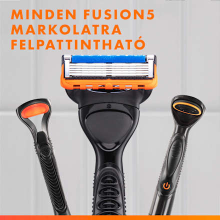 Fusion power borotvabetét Gillette