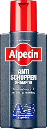 šampon proti lupům A3 Alpecin