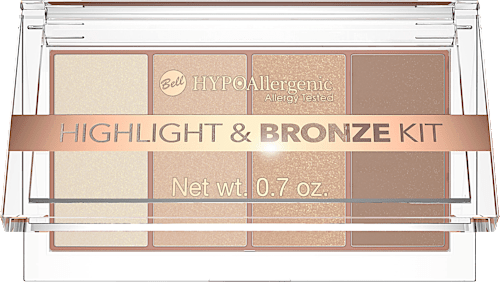 Paletă iluminator & bronzer 01 Bell HYPOAllergenic