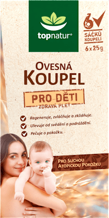 ovesná koupel pro děti Topnatur