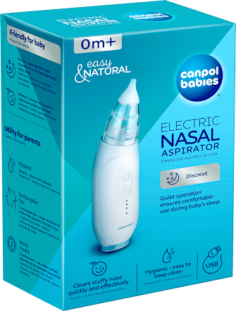 nosní odsávačka elektrická easy & NATURAL 0m+ Canpol babies