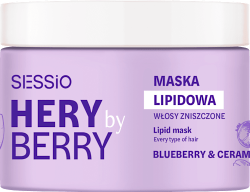 Maska lipidowa do włosów Hery by Berry, włosy zniszczone SESSIO