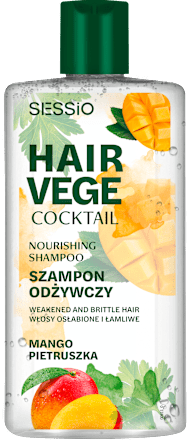 Szampon odżywczy mango, pietruszka Hair Vege Cocktail SESSIO