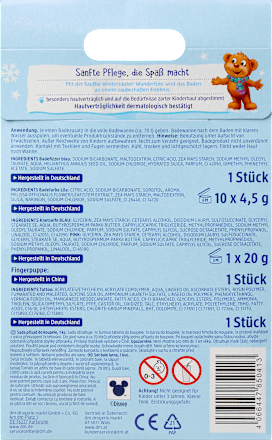 Geschenkset Kinder Winterzauber Badespaß-Wundertüte Frozen 5tlg SauBär