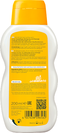 Nechtíkový dojčenský olej WELEDA baby