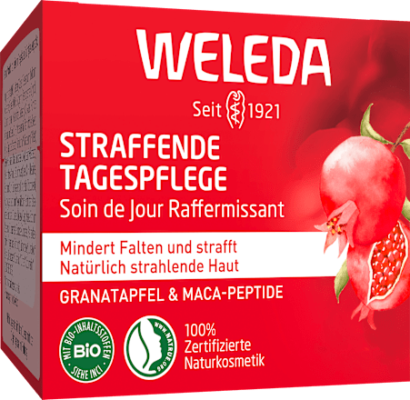 Gesichtscreme straffend Granatapfel & Maca-Peptide WELEDA