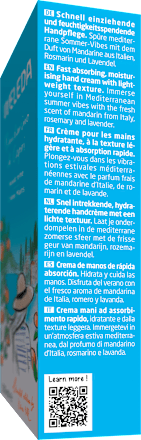 Handcreme Mandarino di Capri WELEDA