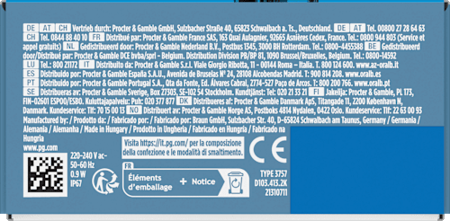 Elektrische Zahnbürste Vitality PRO Kinder Spiderman, ab 3 Jahren Oral-B