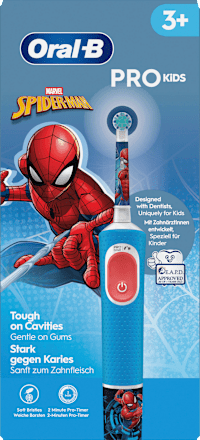 Elektrische Zahnbürste Vitality PRO Kinder Spiderman, ab 3 Jahren Oral-B