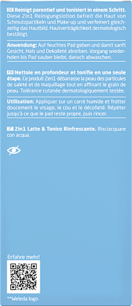 Reinigungsmilch 2in1 erfrischend WELEDA