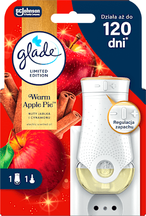 Električni osvježivač prostora + refill – Warm Apple Pie glade