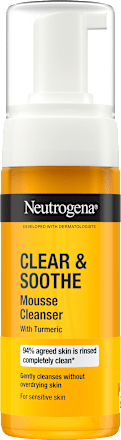 Почистваща пяна за лице Clear&Soothe с куркума Neutrogena