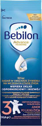 Mleko modyfikowane po 1. roku 3 Advance Pronutra Bebilon