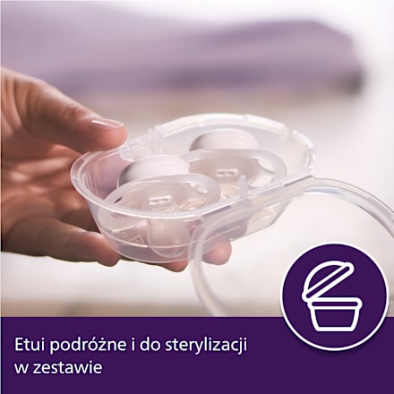 Smoczek uspokajający Ultra Soft 6-18m, neutral PHILIPS AVENT