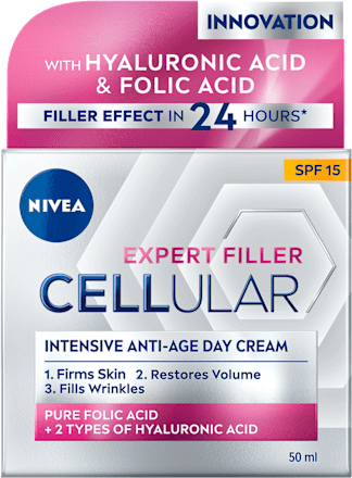 EXPERT FILLER CELLULAR anti-age dnevna krema, SPF 15 NIVEA